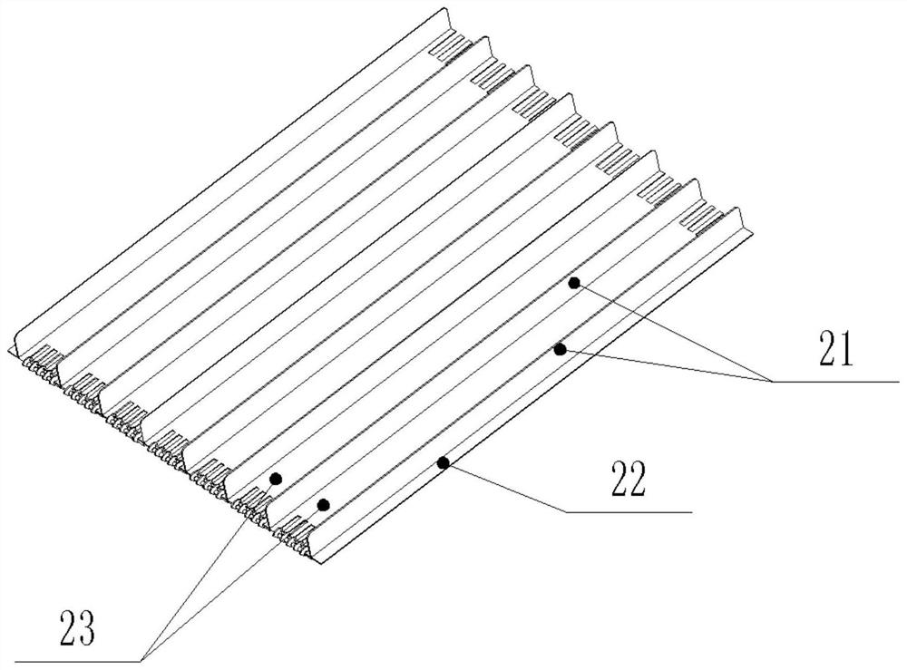 a discharge structure