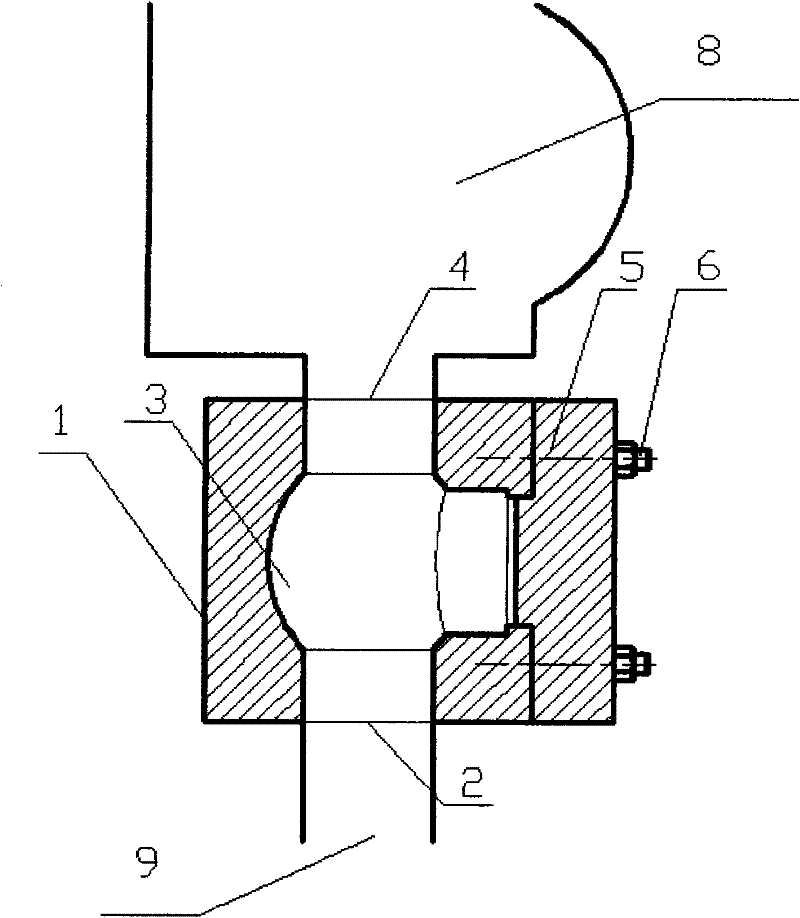 GEHO and method for mounting inlet valve chamber thereof