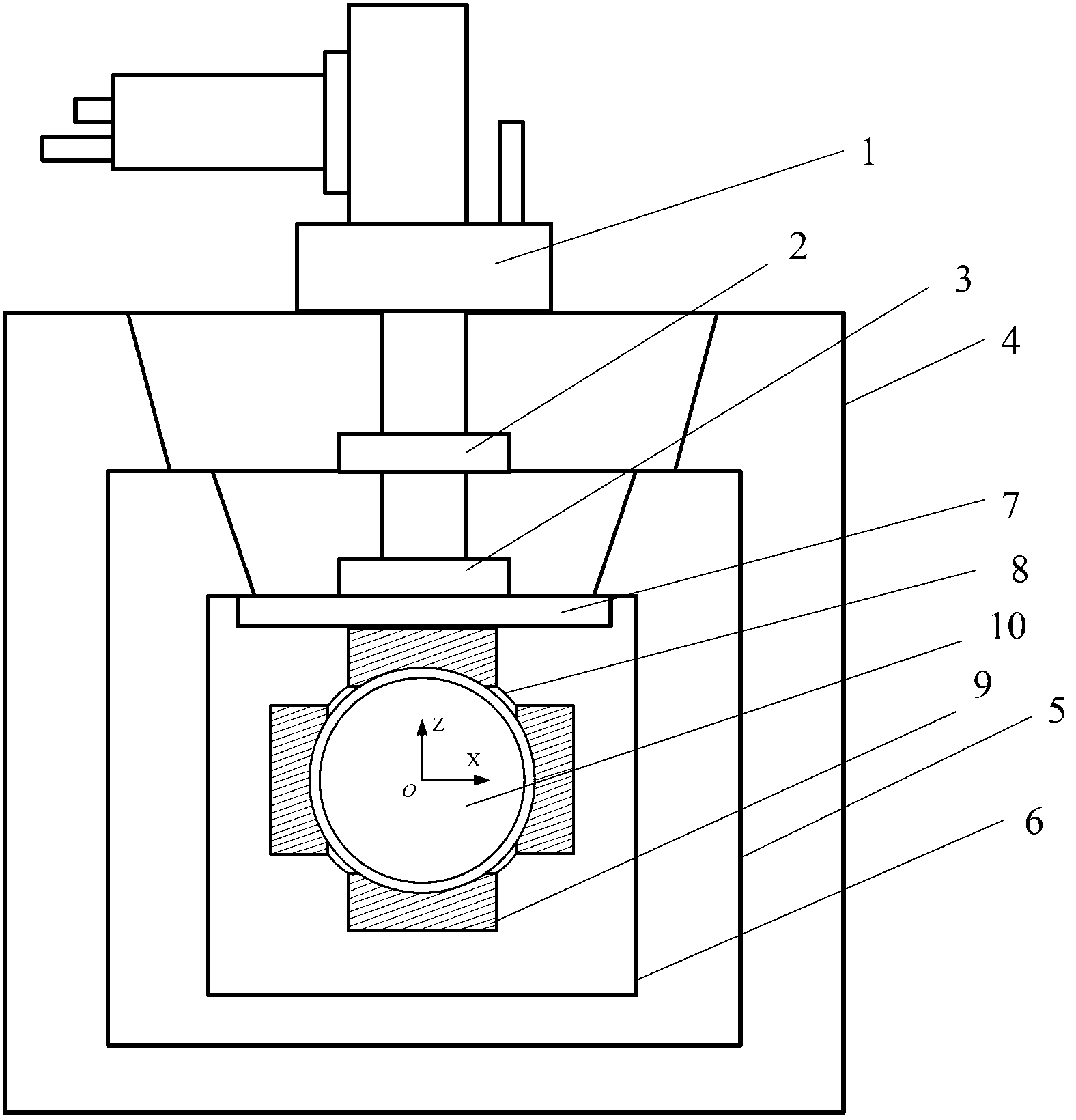 Superconducting magnetic levitation and static suspension mixing suspension supporting arrangement