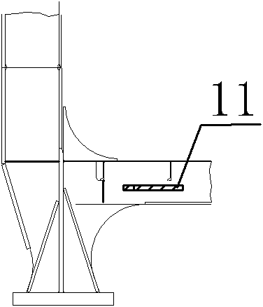Installation method for integrally dragging cantilever beam onto platform