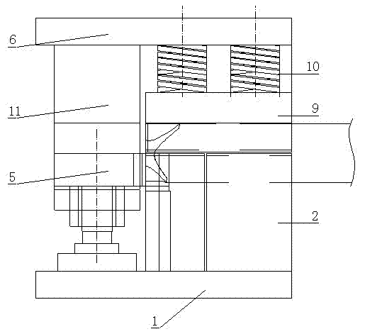 Method for processing and forming pipe fitting connection end of motorcycle frame