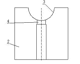 Method for processing and forming pipe fitting connection end of motorcycle frame