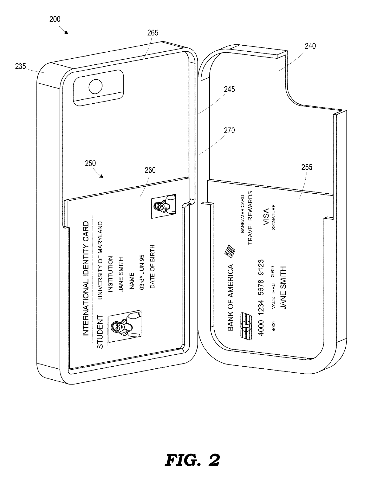 System and method for sending an unlock signal to a smart wallet engaged to a mobile device