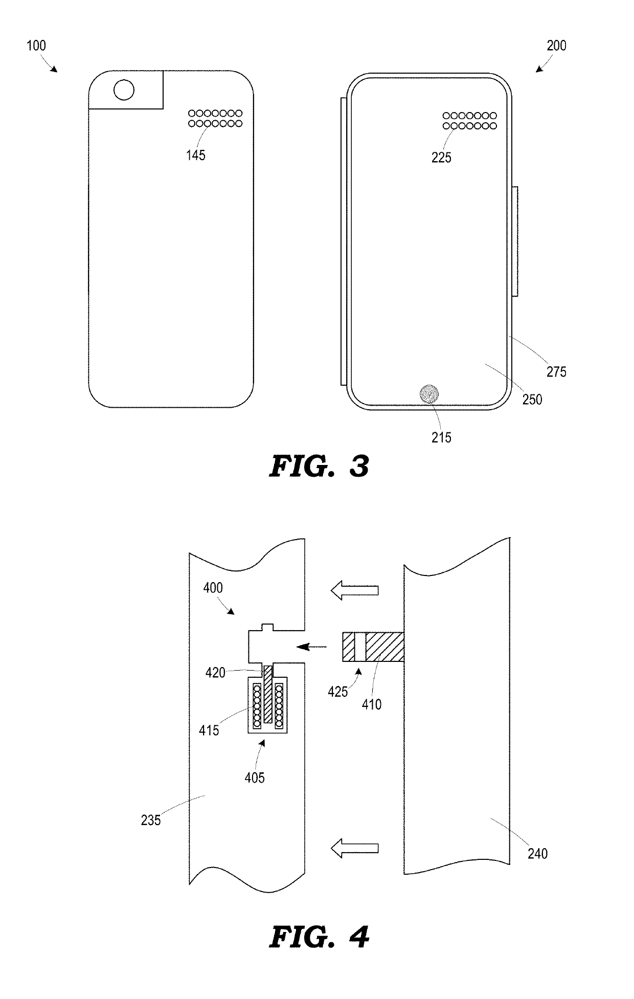 System and method for sending an unlock signal to a smart wallet engaged to a mobile device