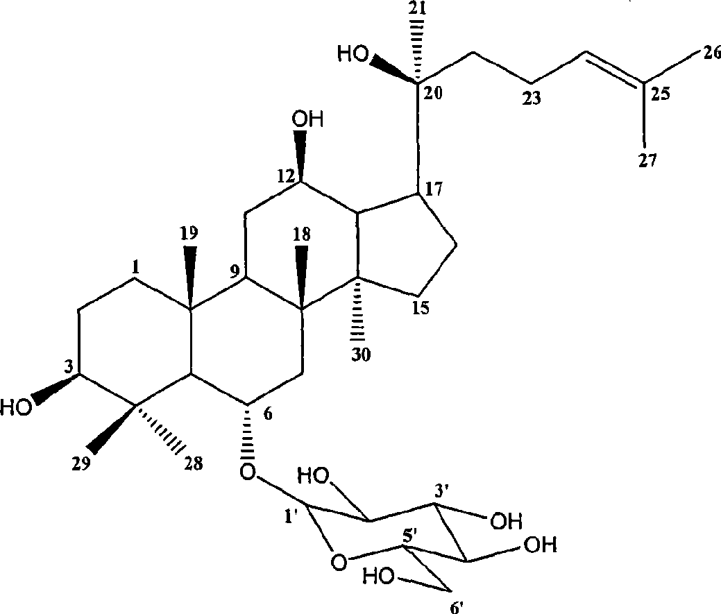 Process of preparing 20(S)-ginsenoside Rh1 with streptomycete fermentation of pseudo-ginseng saponin