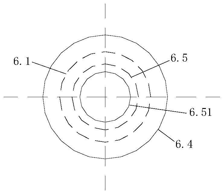 Hydraulic-mechanical combined rock-breaking tbm device and rock-breaking method