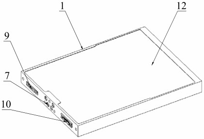 An airtight tr module with double-sided assembly of transceiver chips