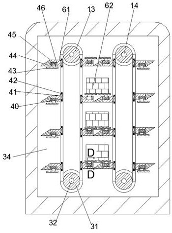 A cargo hoist with sorting function