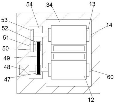 A cargo hoist with sorting function