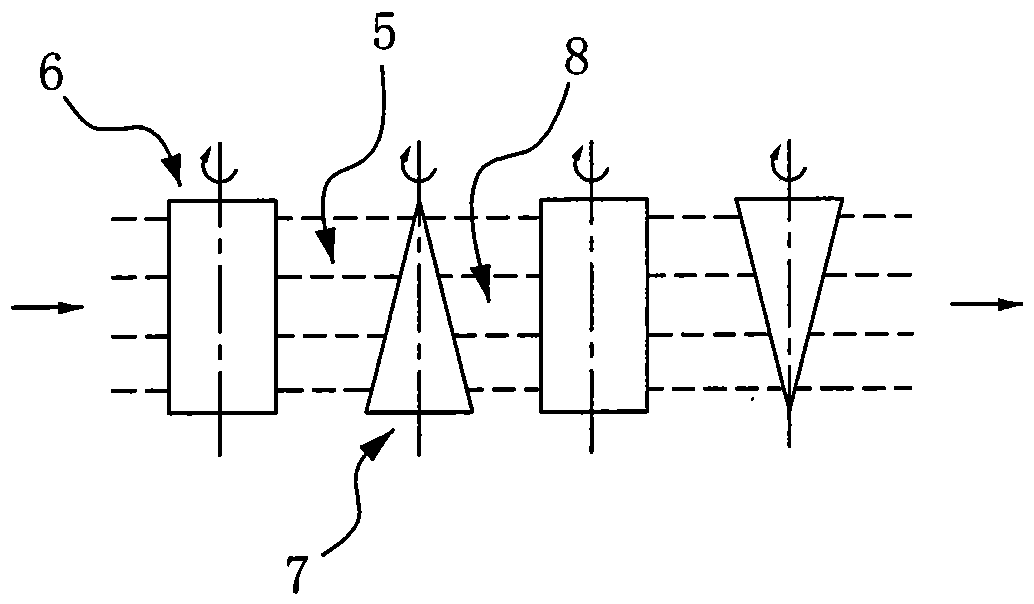 A low-strength fiber pulling and cutting device