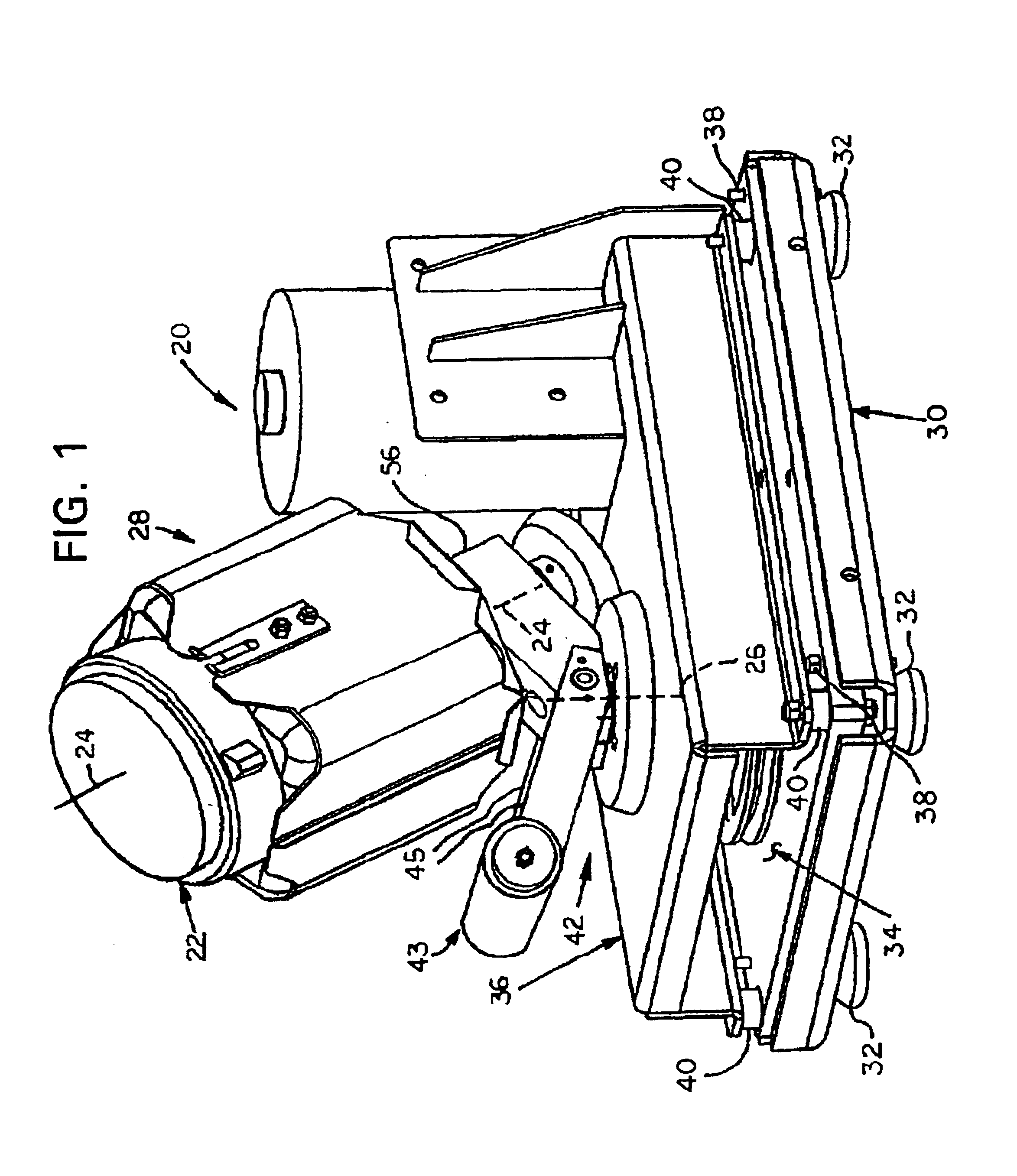 Paint mixer with damping frame