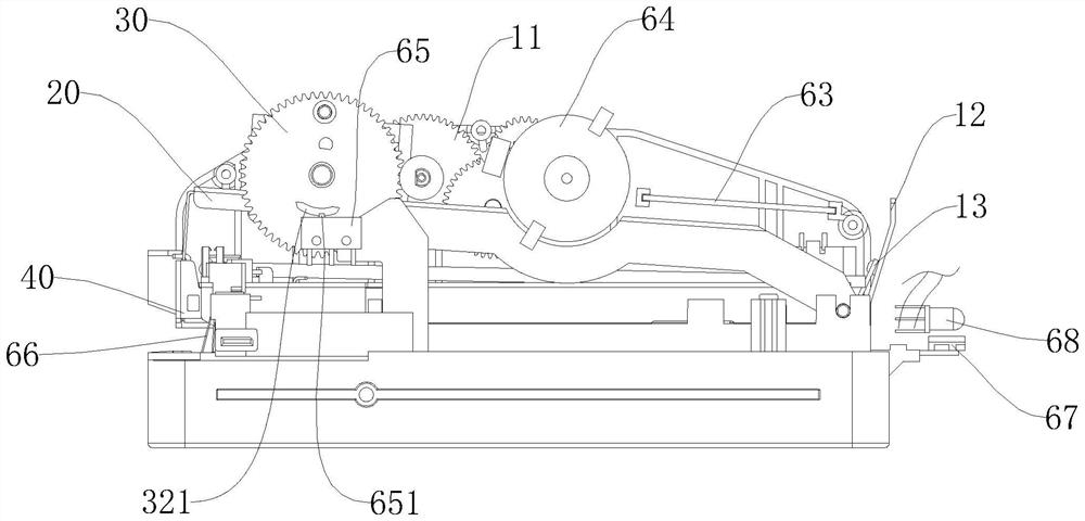 Flat-needle electric stapler