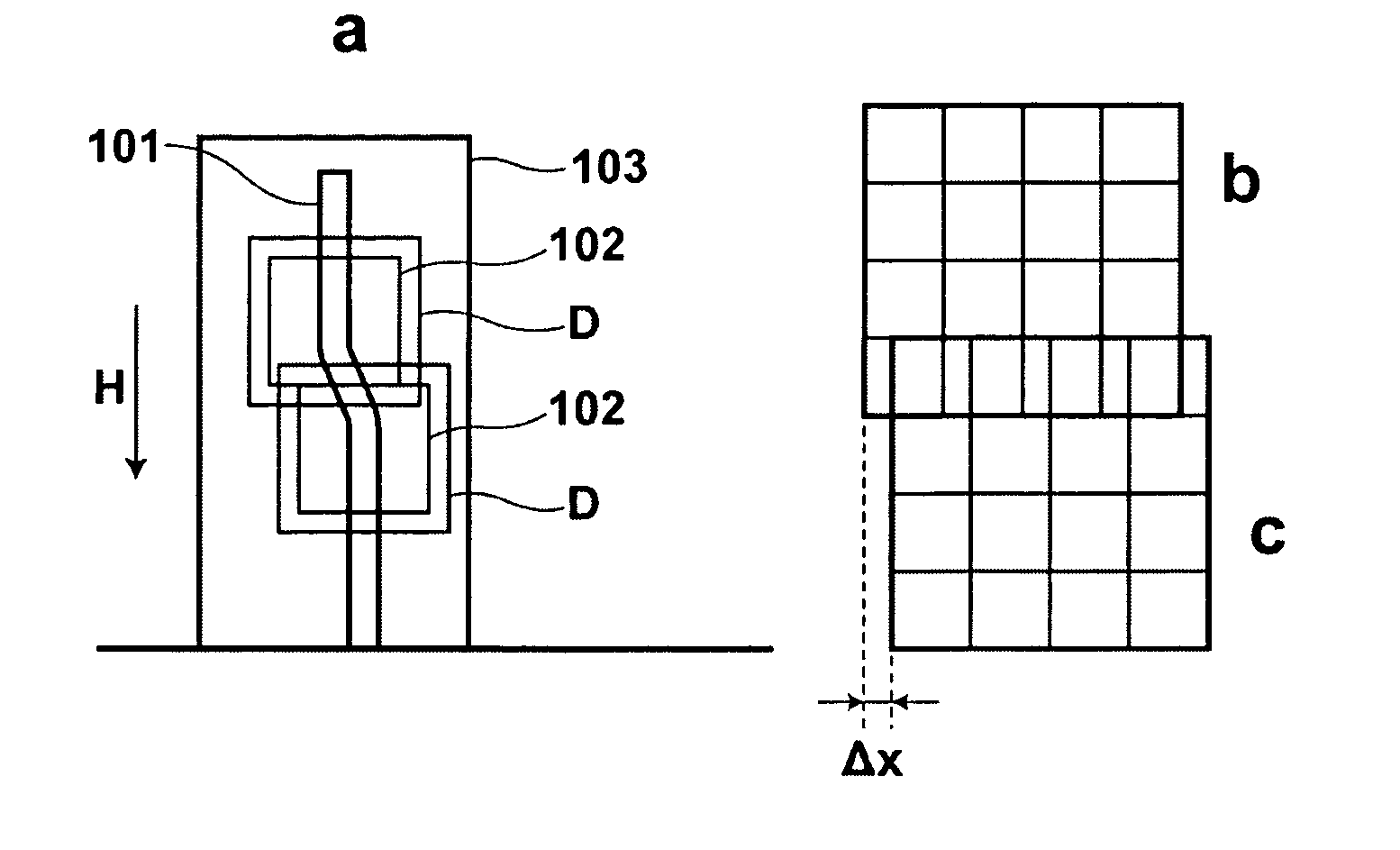 Method and device for detecting placement error of an imaging plane of a radiographic image detector, as well as method and device for correcting images
