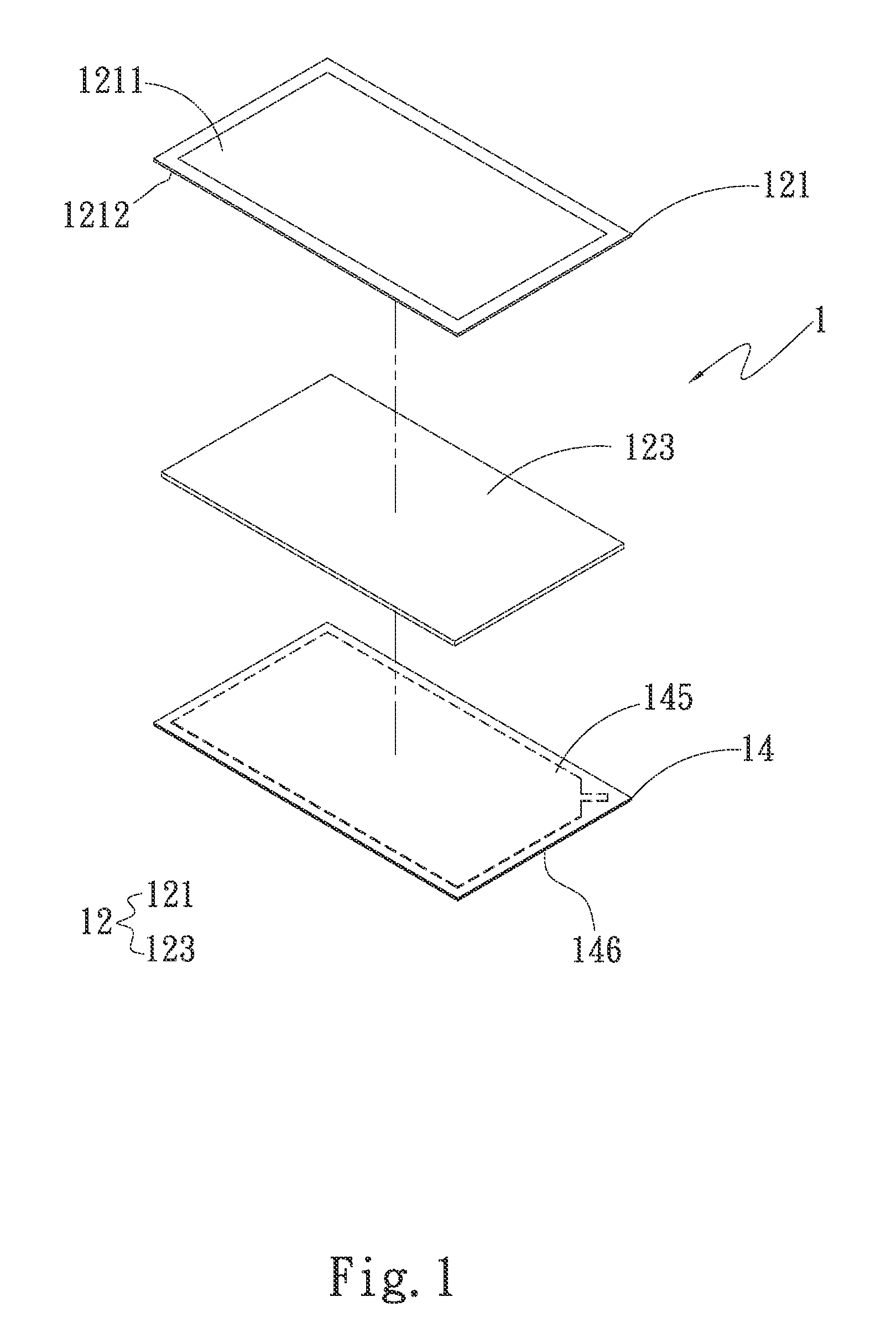 Display module with heat dissipation structure and handheld device thereof