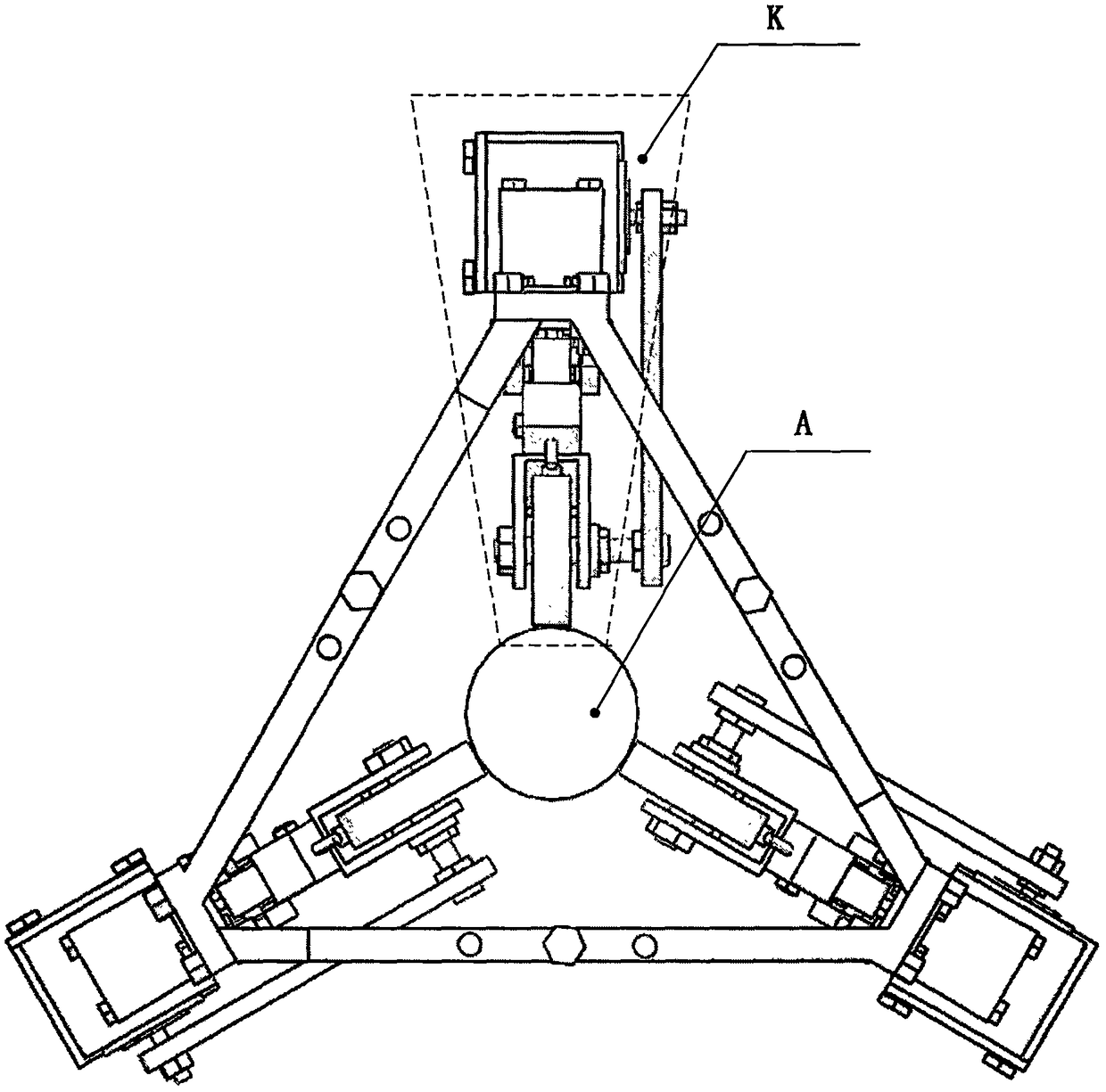 A new type of cable climbing device