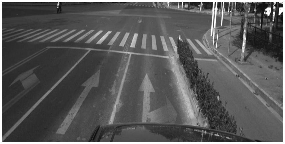 Intelligent vehicle lane line semantic segmentation method and system