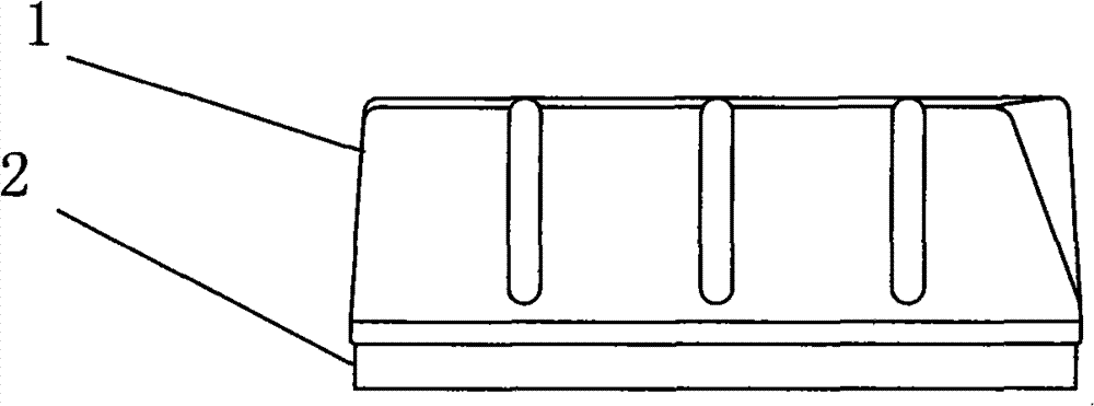 Raw material formulation of fine polished brick grinding head and production process