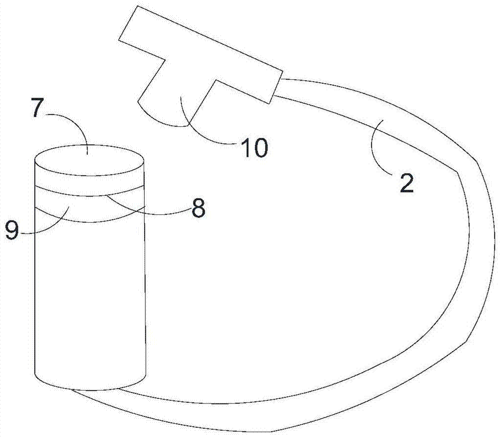 Safety indwelling needle