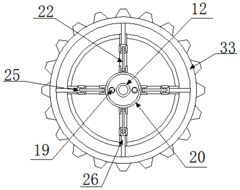 A deburring mechanism for gear processing