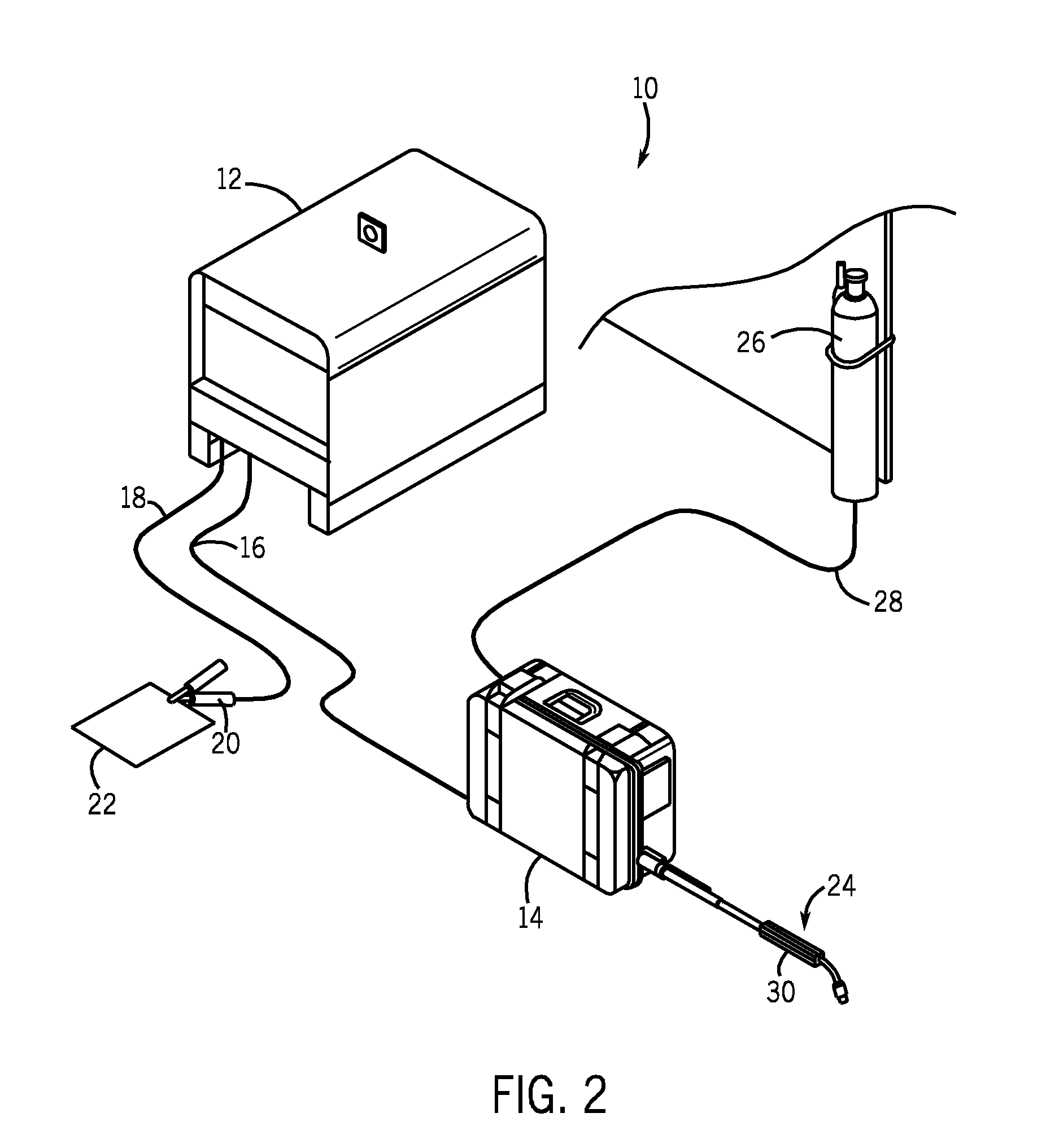 Remote wire feeder using binary phase shift keying to modulate communications of command/control signals to be transmitted over a weld cable