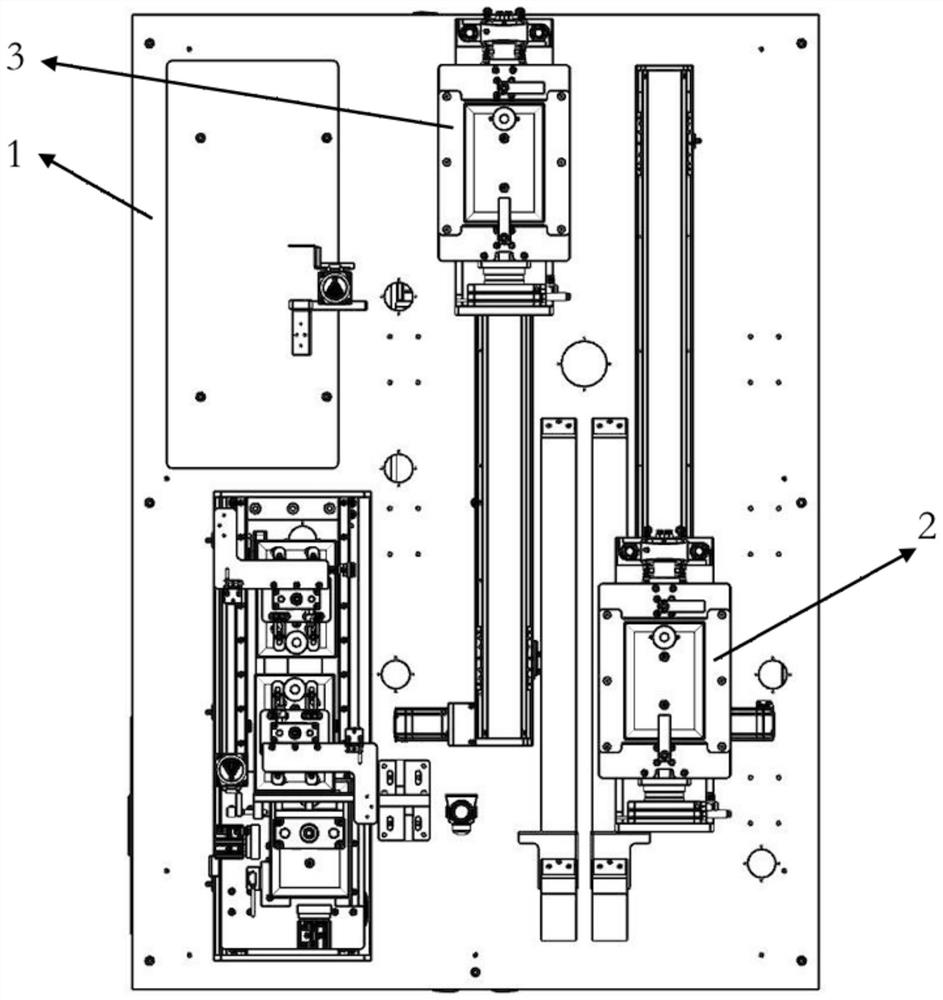 Double-Y-axis jig transferring device and method for automatic screw machine