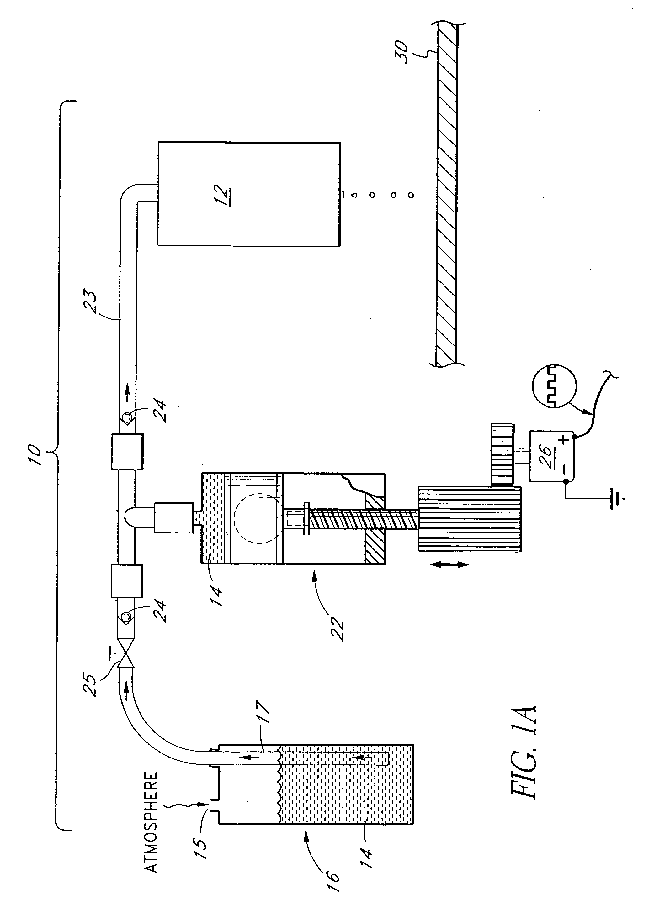 Method for dispensing reagent onto a substrate