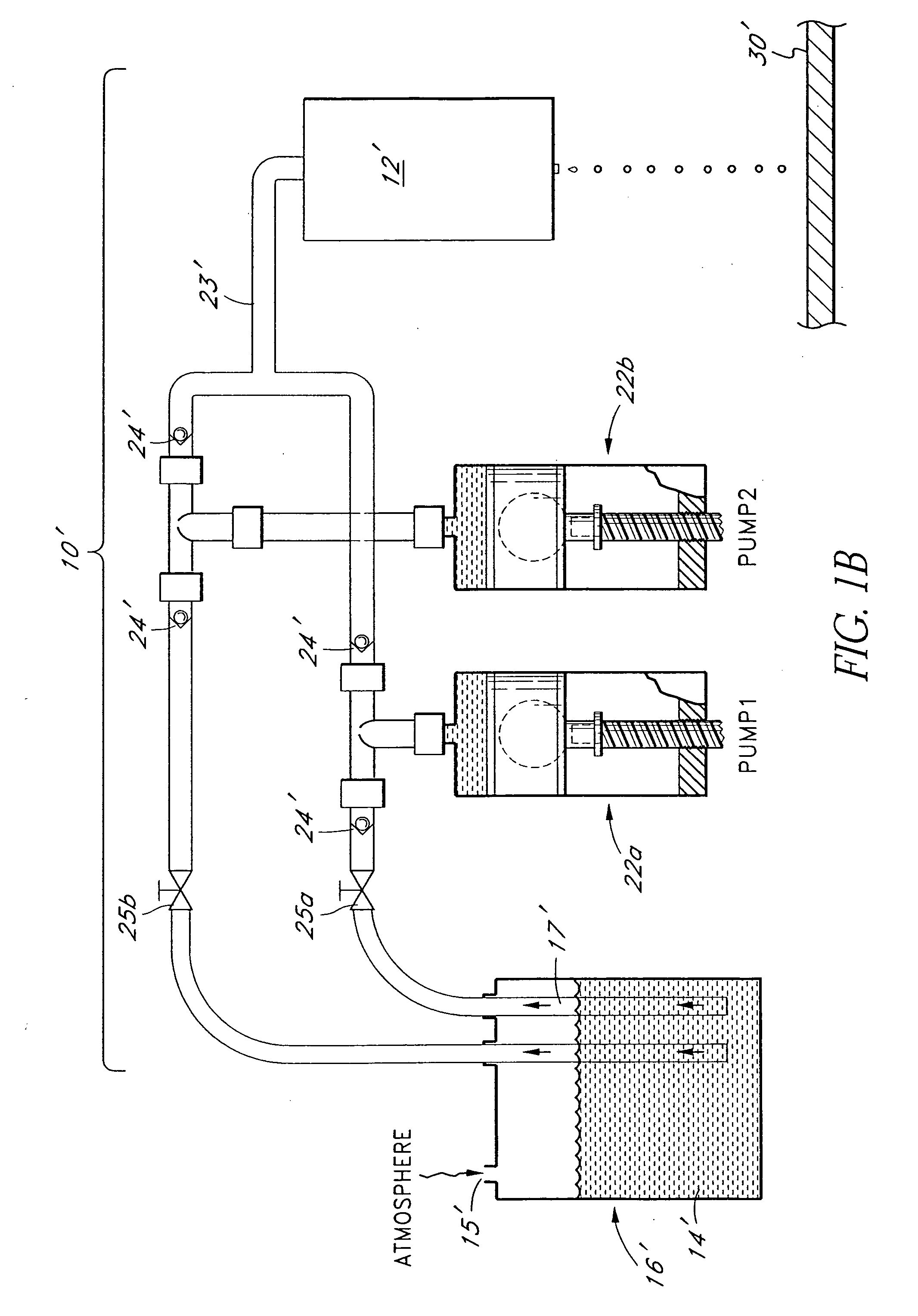 Method for dispensing reagent onto a substrate