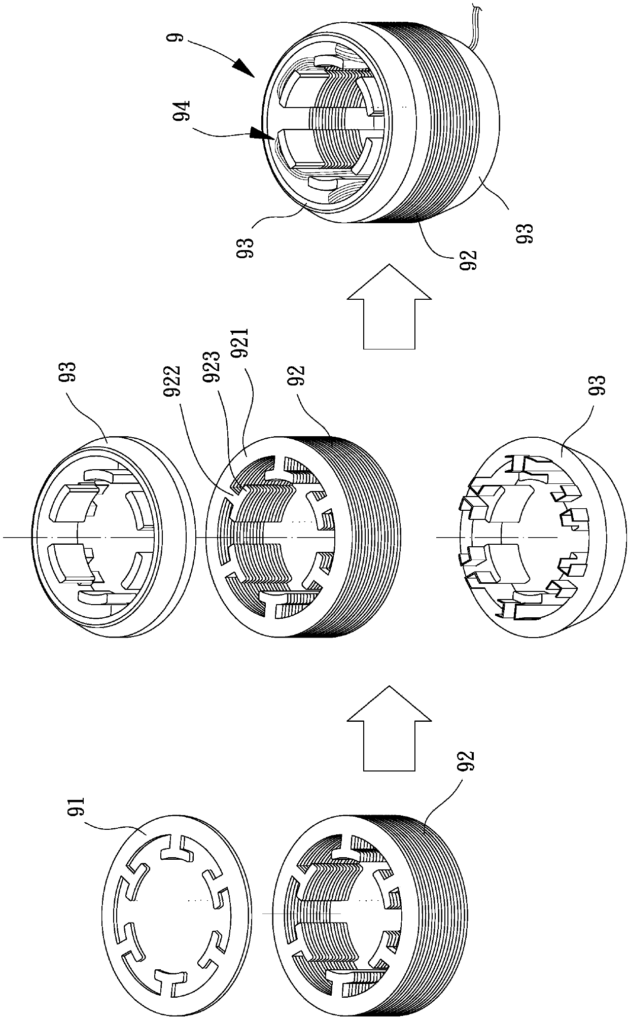 Motor Stator And Manufacturing Method