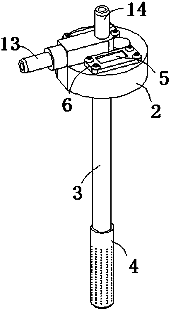 Reaction kettle and mercury trapping structure for trace mercury analysis