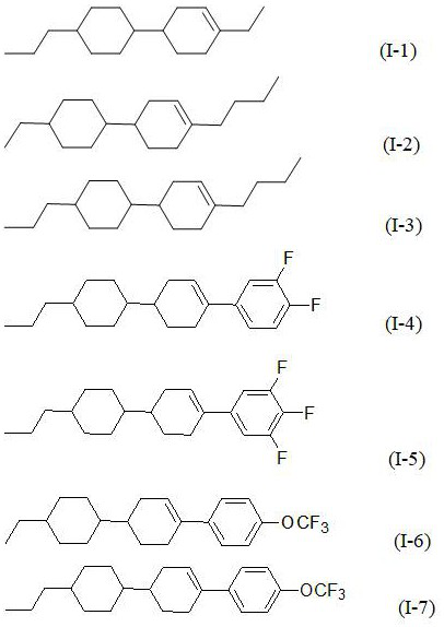 A kind of purification method of cyclohexene liquid crystal intermediate