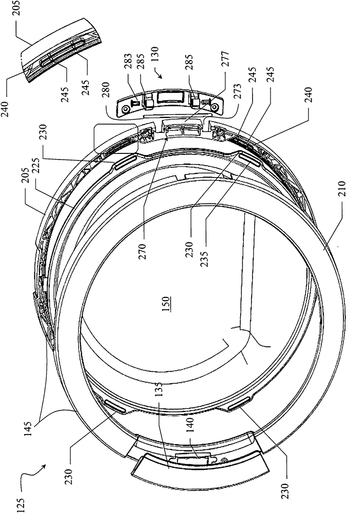 Glass sight glass windows for laundry washing and/or drying appliances