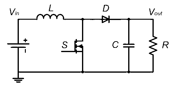 Switching power supply with few input current ripples