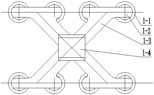 The method of lost foam casting anode steel claw and the white mold of anode steel claw formed