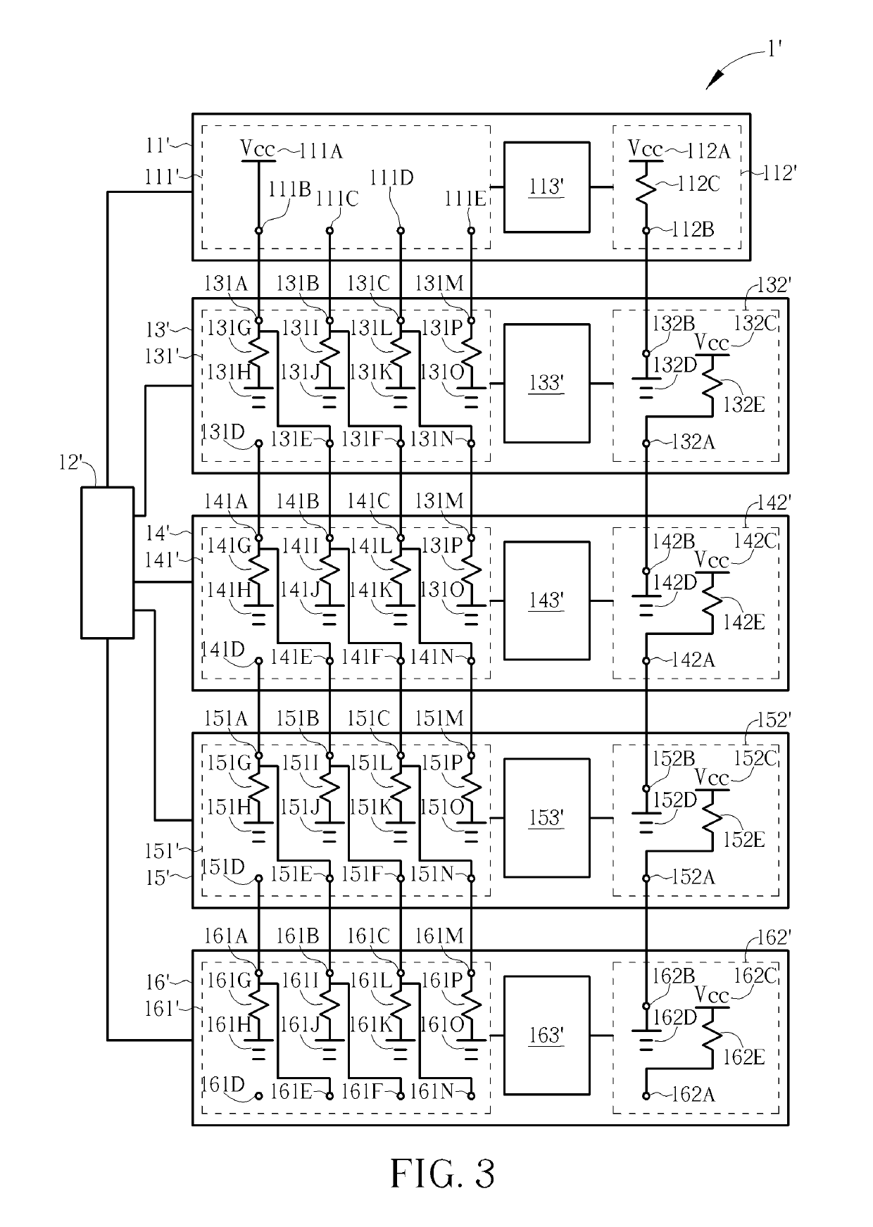 Tray device capable of recognizing tray modules