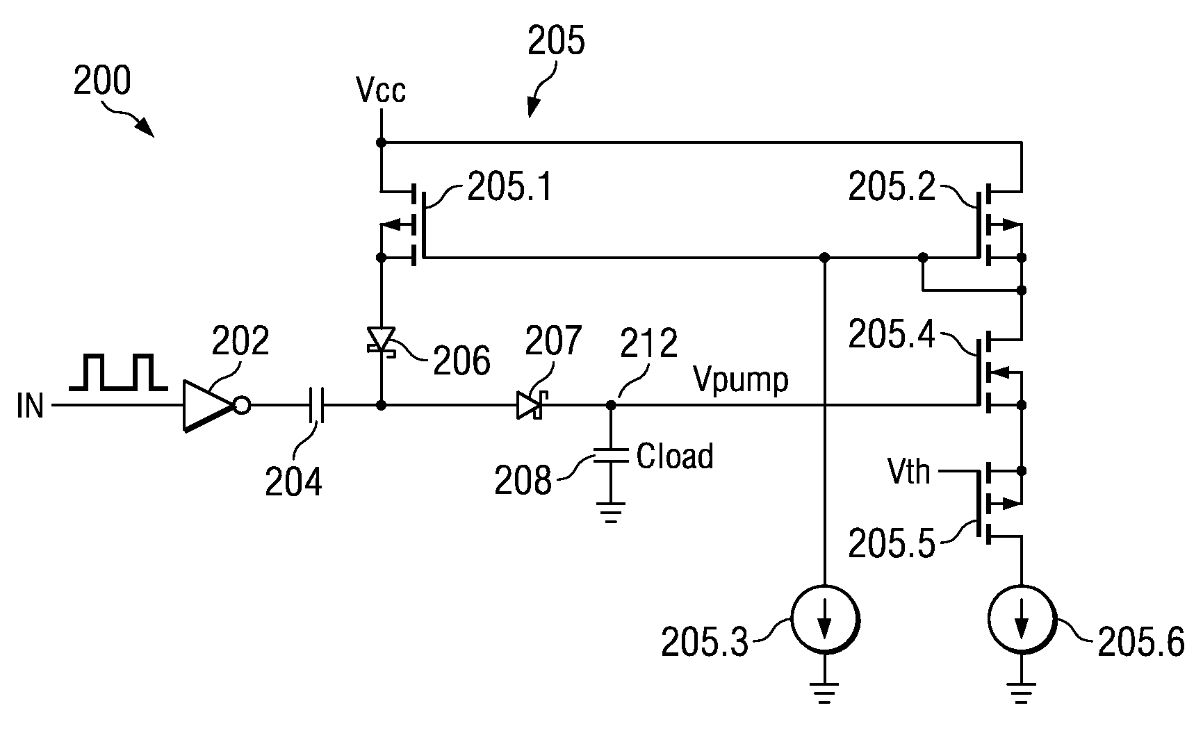 Charge pump with constant output current