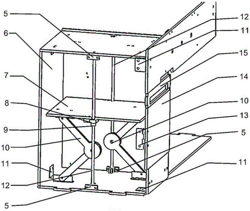 A storage box that prevents loss and organizes workbooks automatically