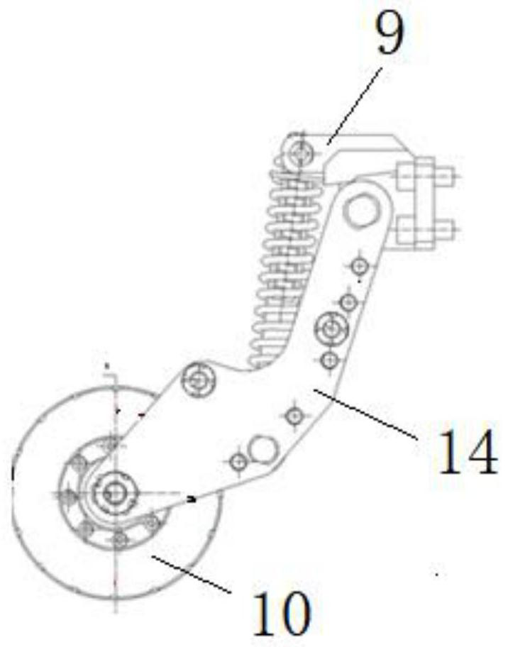 Gas pipeline detector entering and taking out vehicle