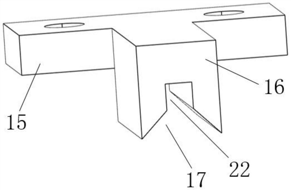 Gluing and pressing tool and method for rectangular prism