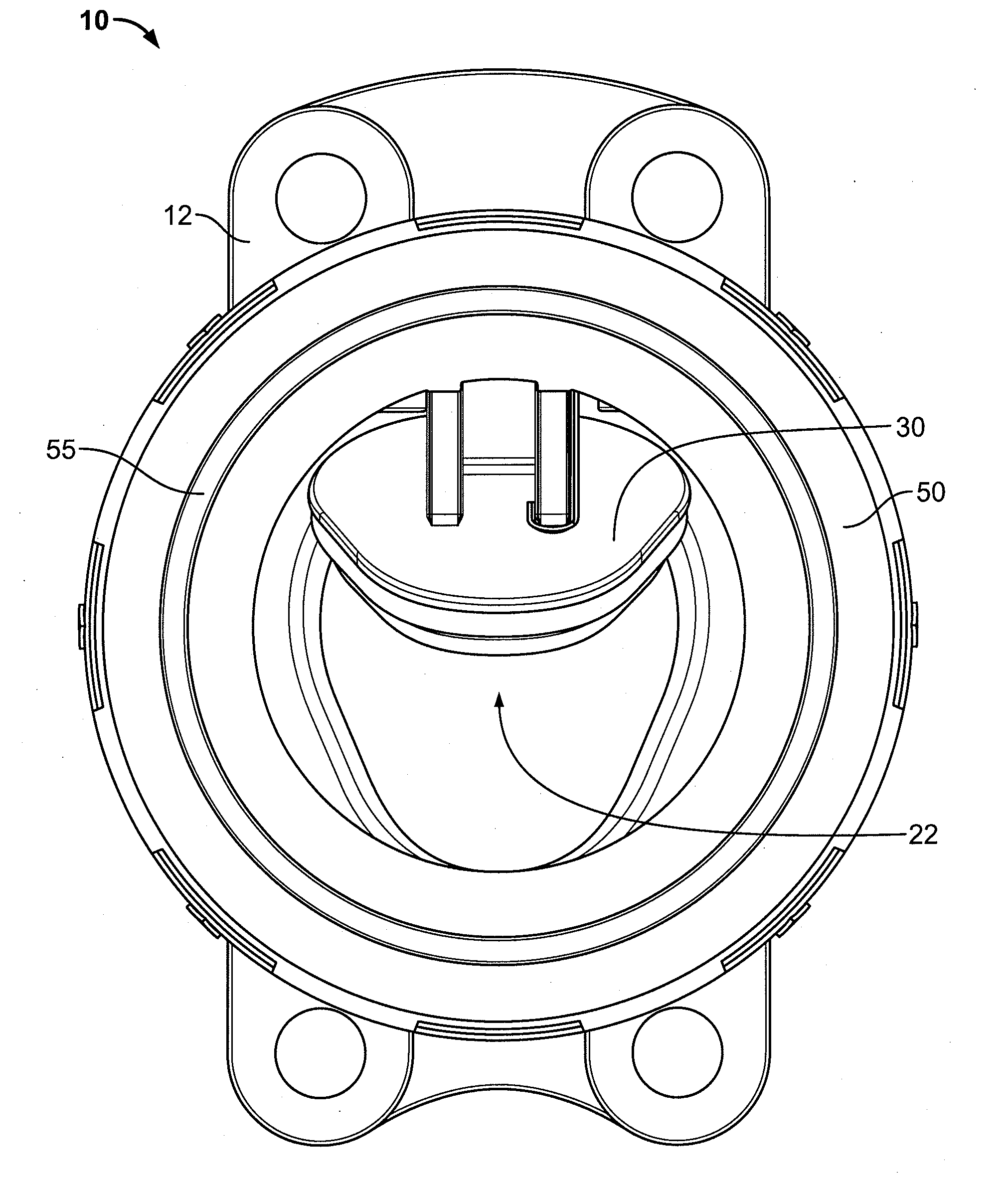 Wafer Check Valve Assembly And Related Methods Of Use