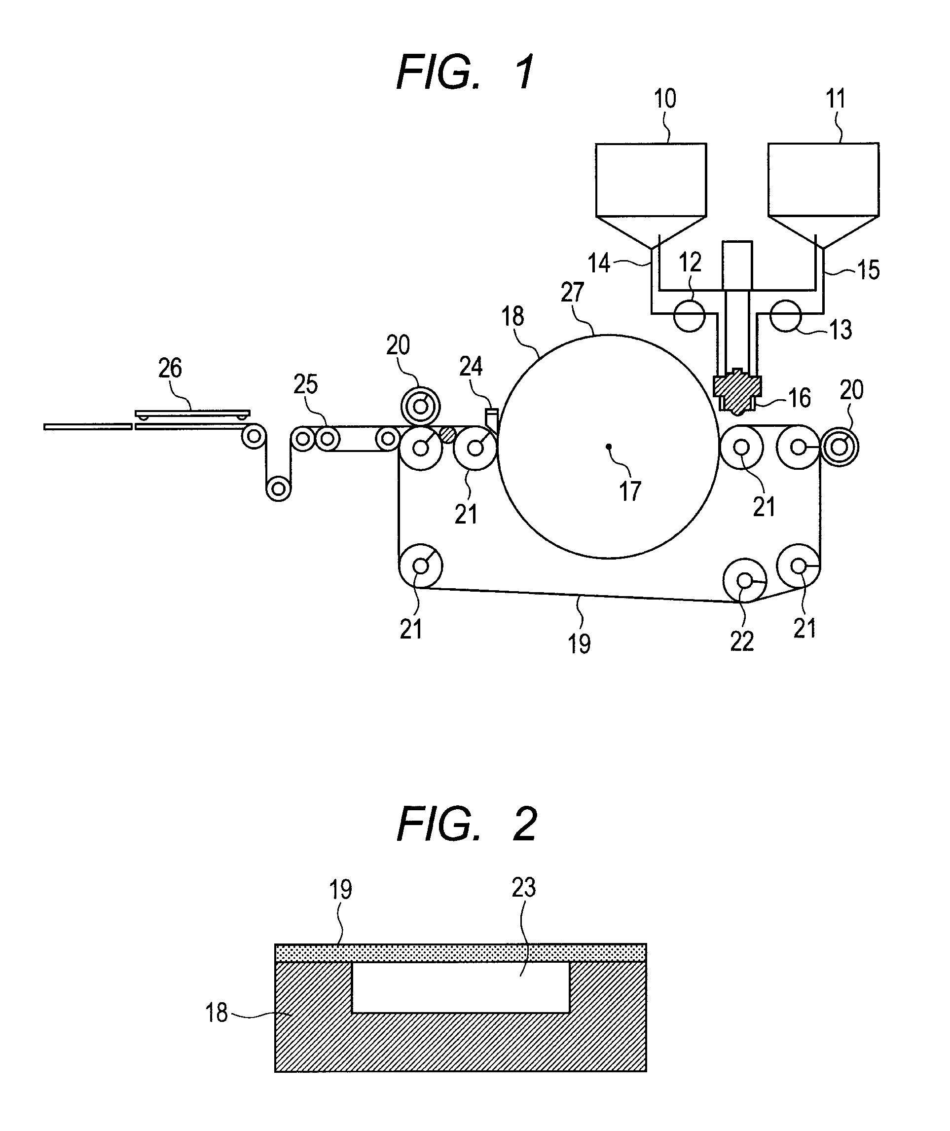 Method and apparatus for producing an electrophotographic blade member