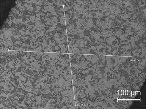 Copper alloy metallographic corrosion solution and corrosion method thereof