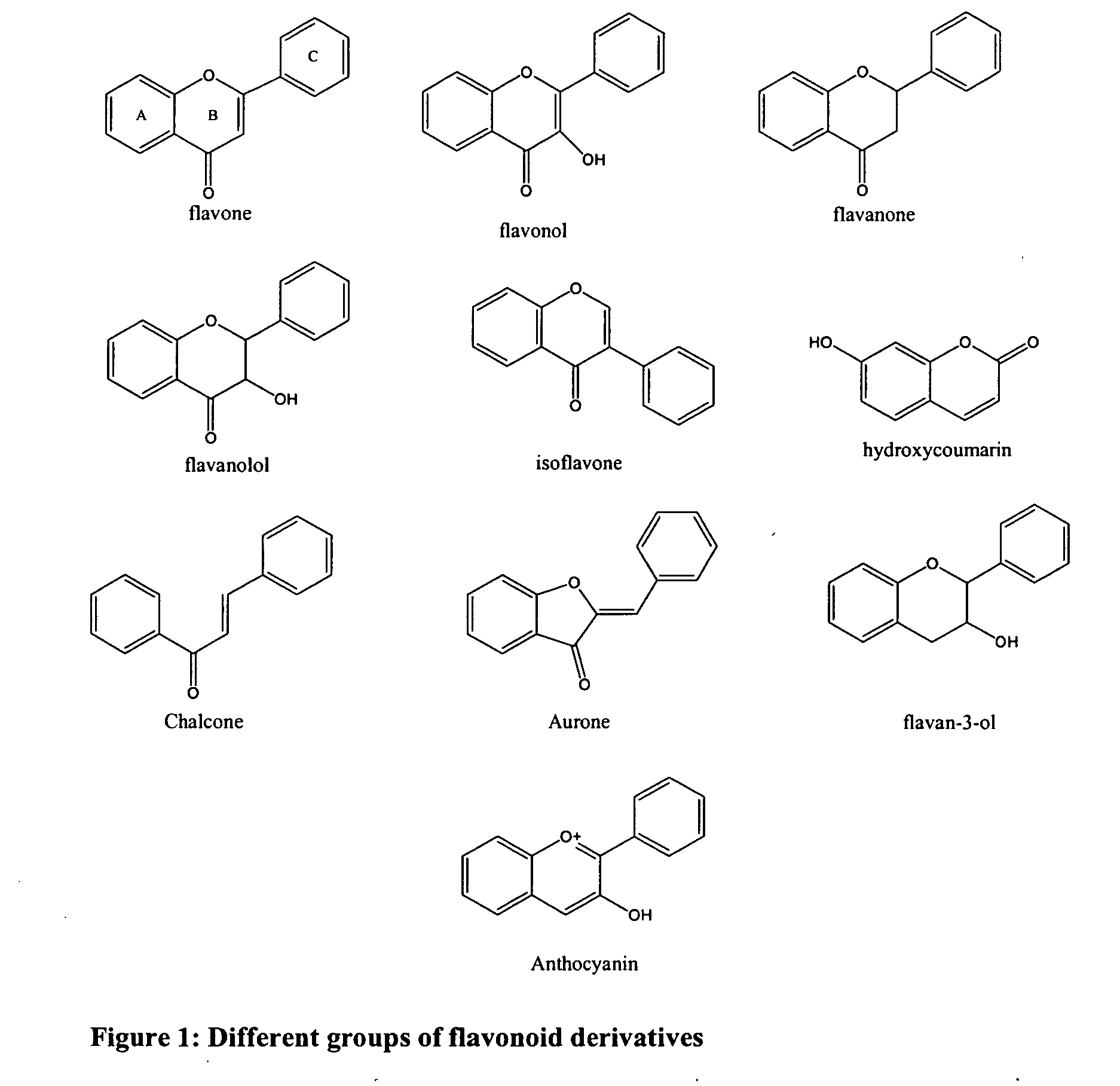 Esters of flavonoids with w-substituted c6-c22 fatty acids