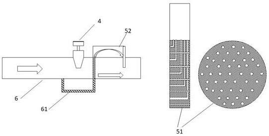 System for removing acid gas in waste incineration