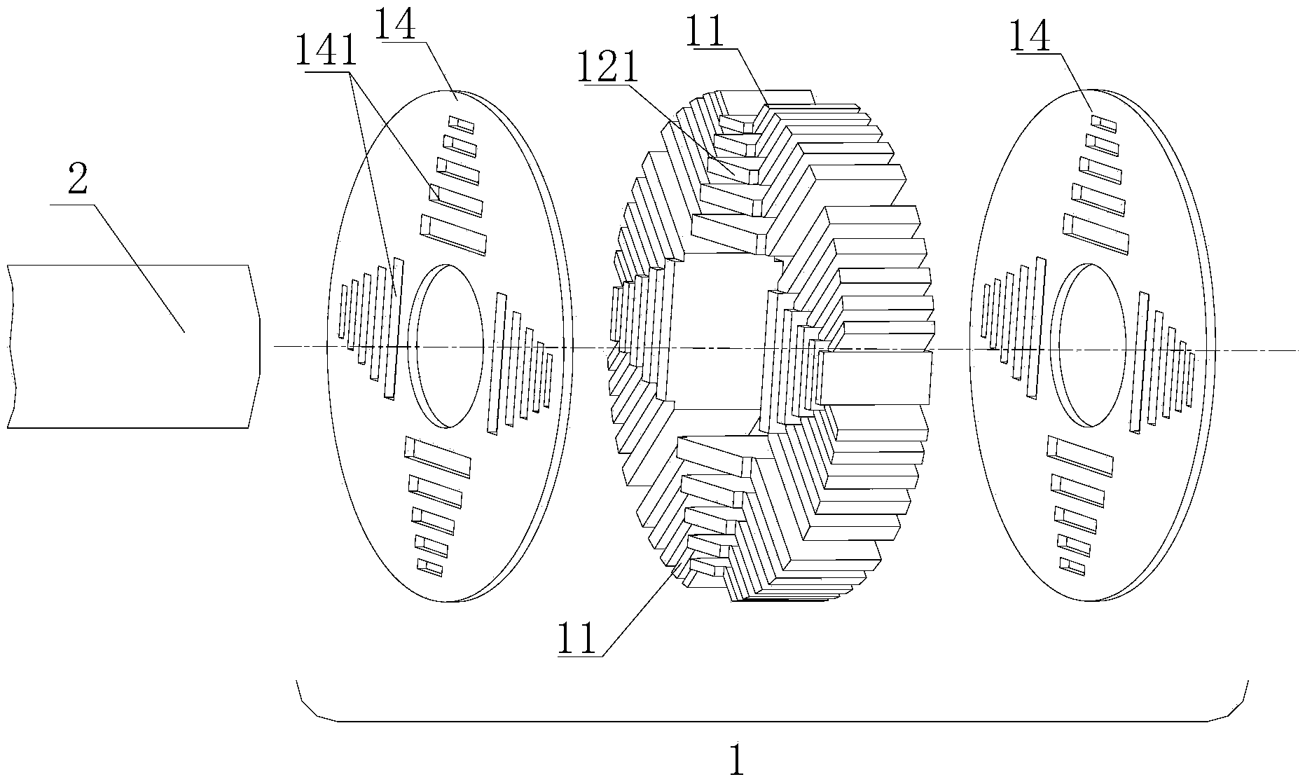 Rotor of synchronous reluctance motor