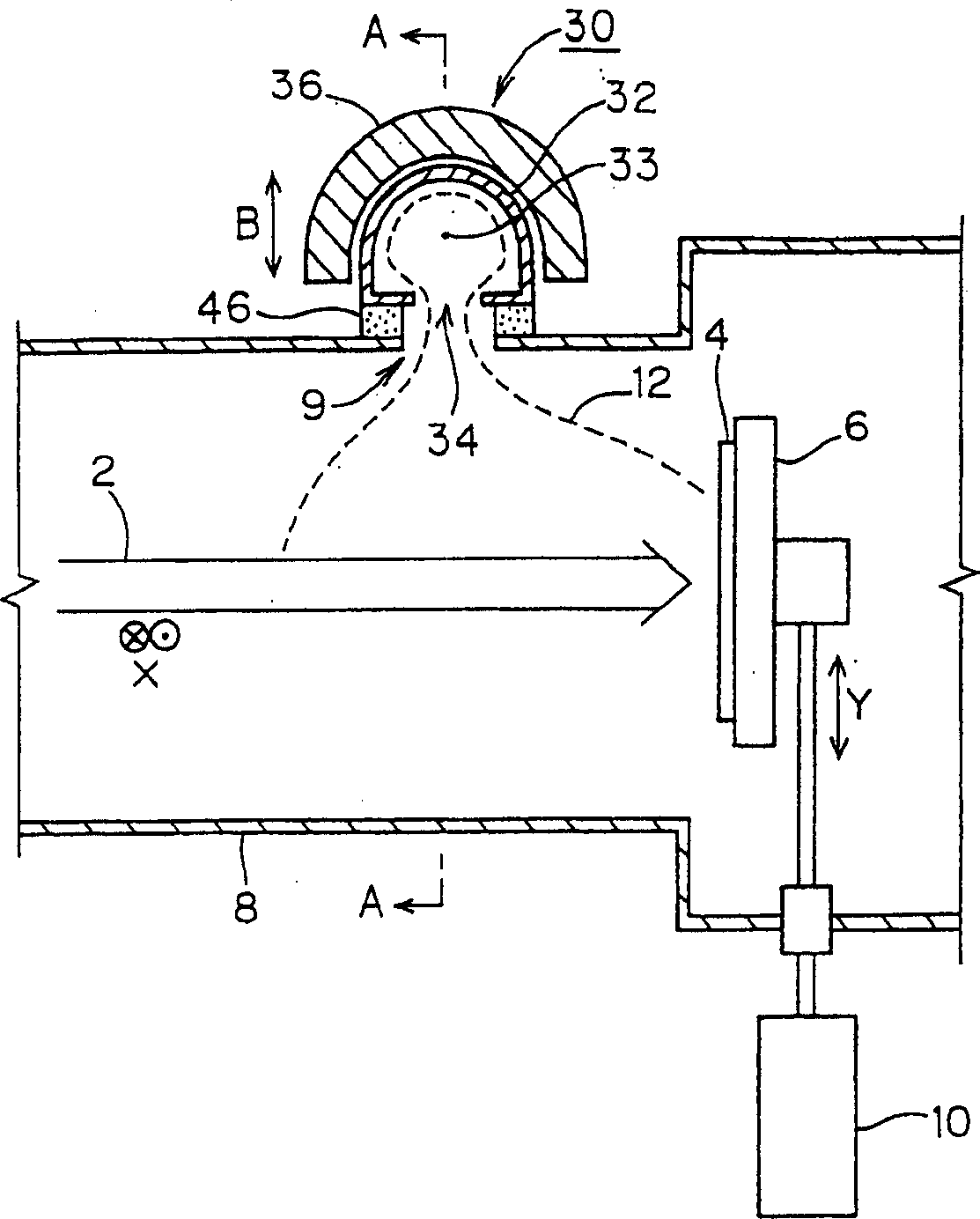 Ion generator for ion beam radiator