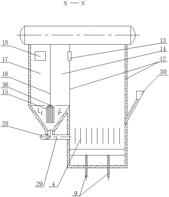 Coal and tobacco stem co-fired boiler and its pollutant control method