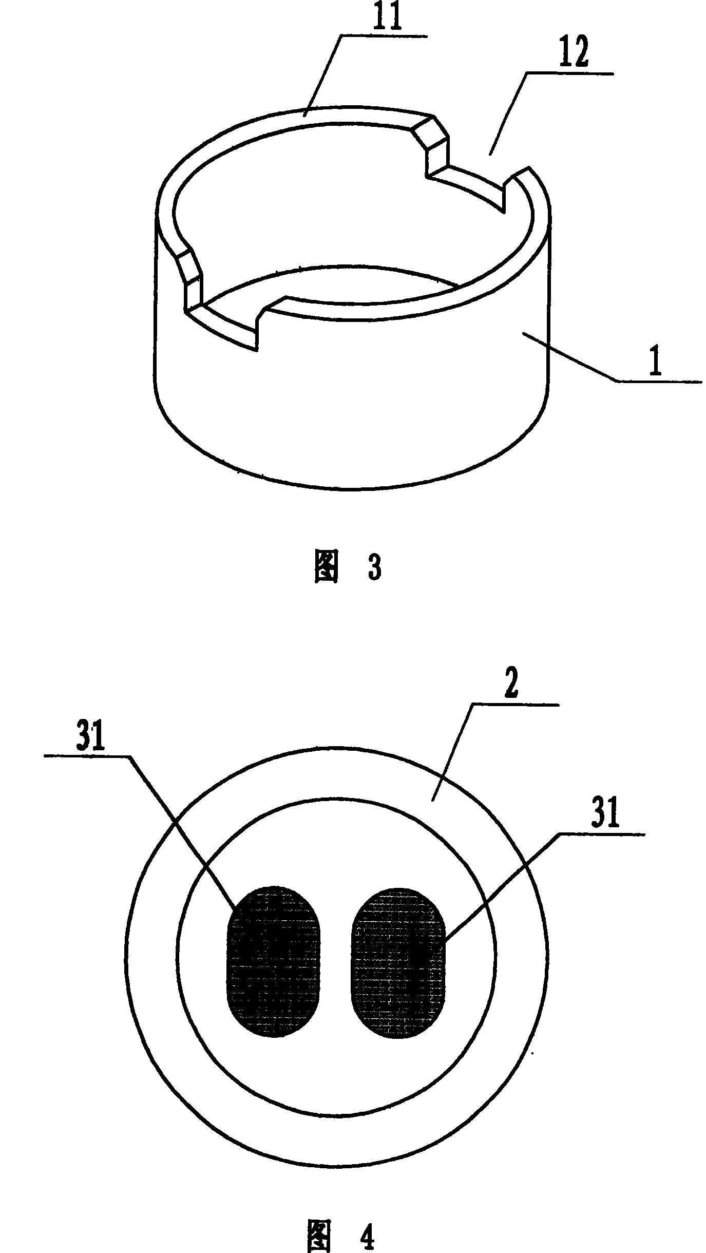 Reflux-resisting welded digital electret microphone