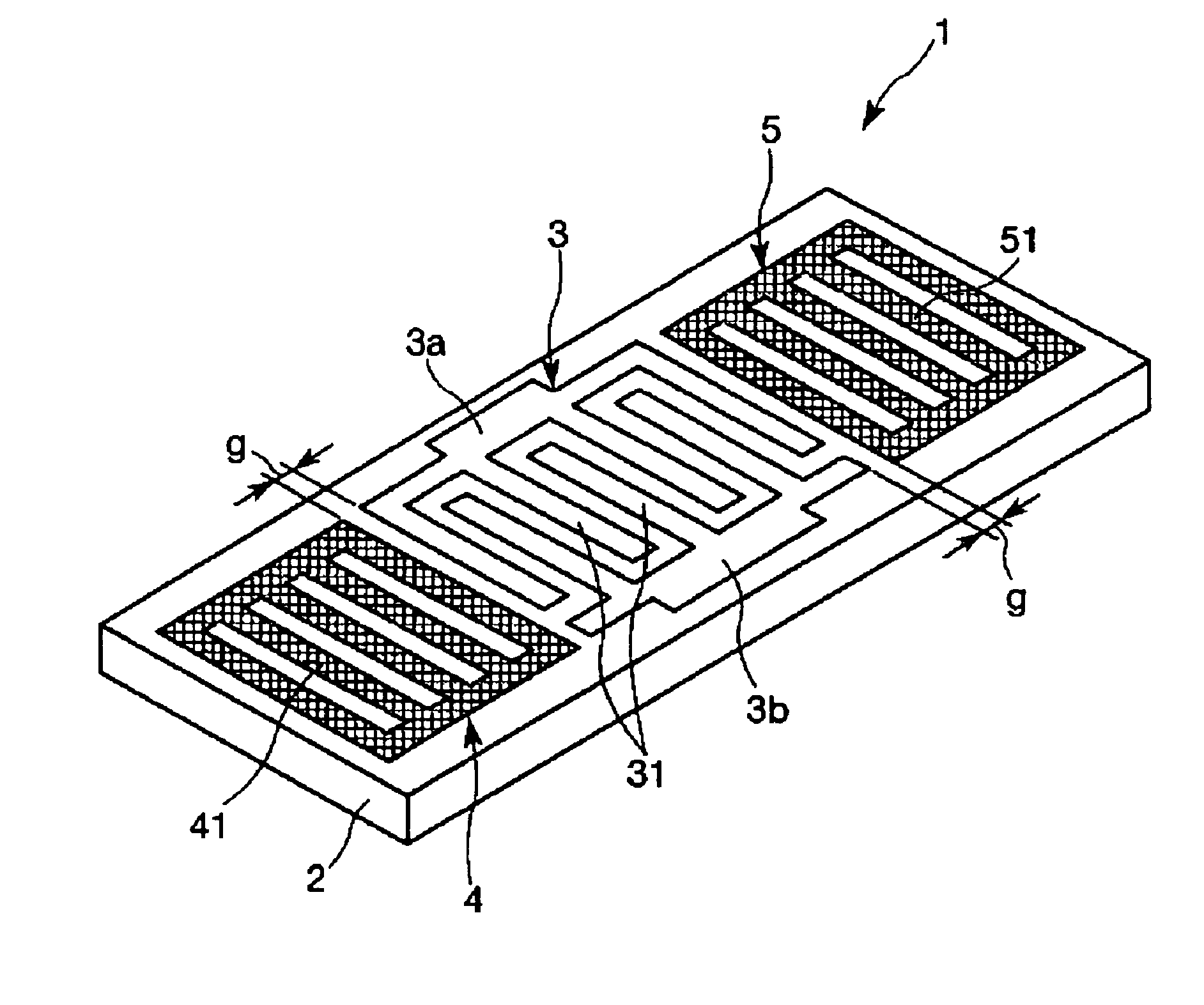 Surface acoustic wave element and electronic equipment