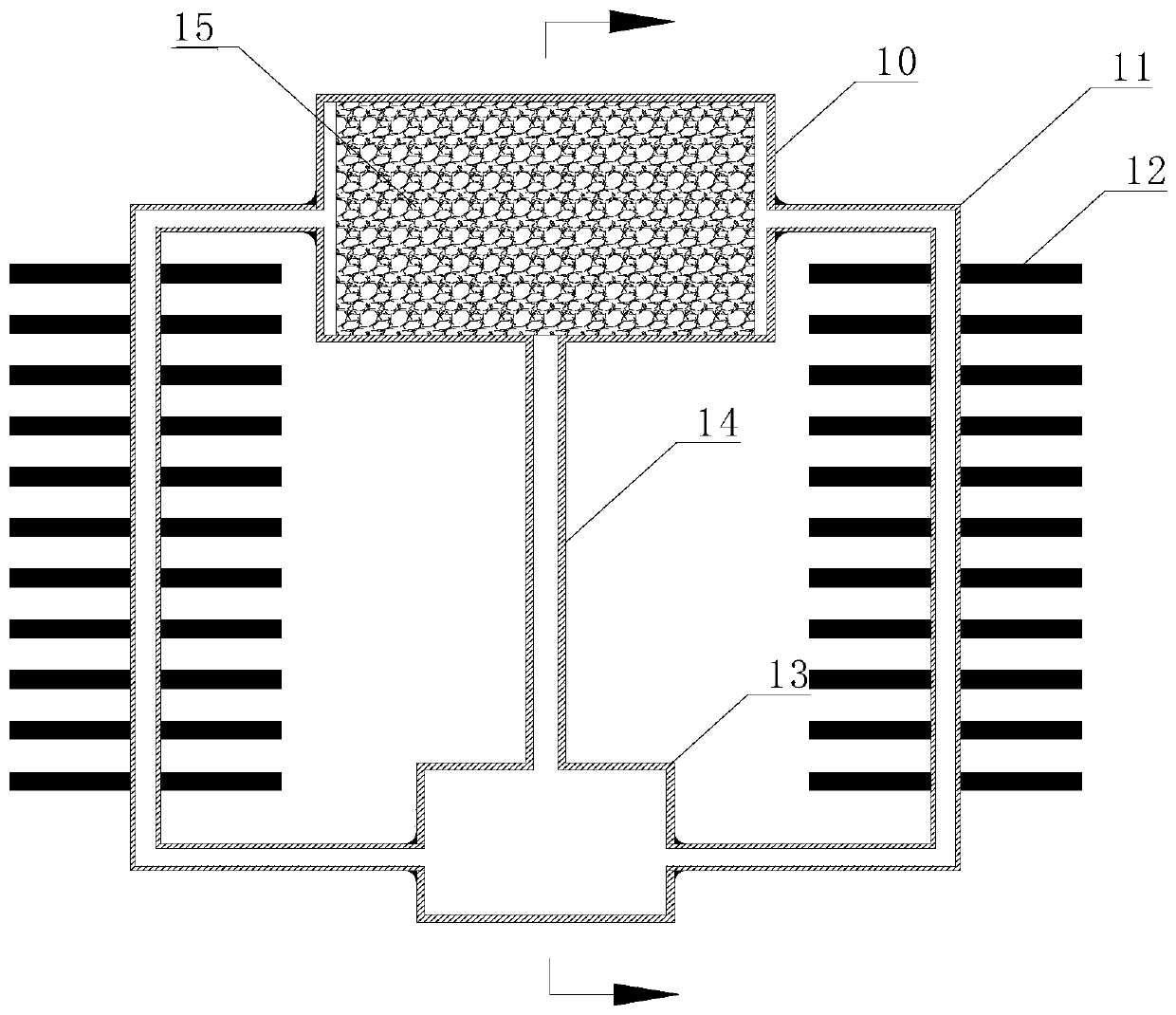 A bionic transpiration cooling adaptive radiator