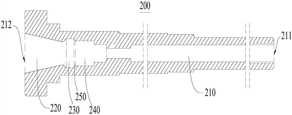 Spindle broach device and turret type numerical control milling machine